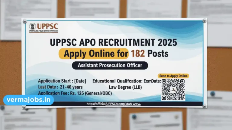 UPPSC APO Recruitment 2025