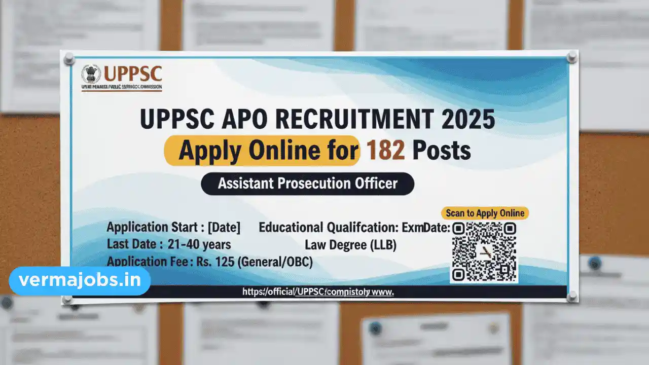 UPPSC APO Recruitment 2025