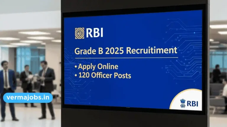RBI Grade B 2025 Recruitment