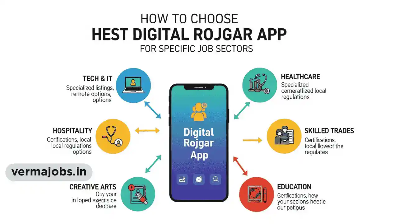Best Digital Rojgar App for Specific Job Sectors