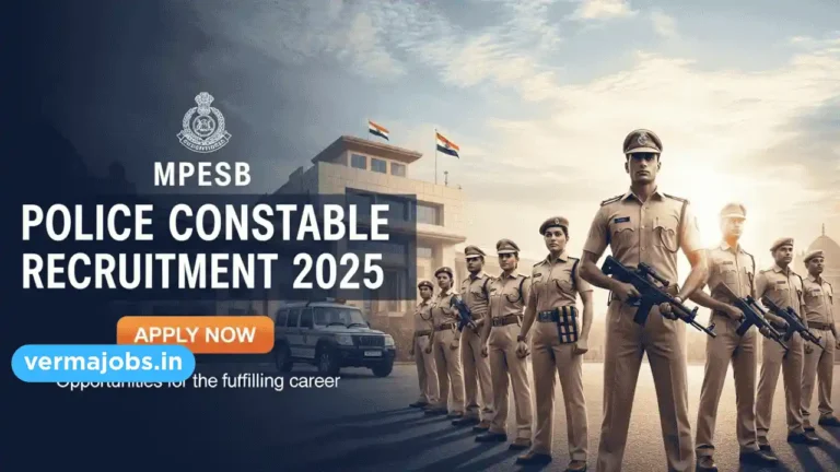 MPESB Police Constable Recruitment 2025
