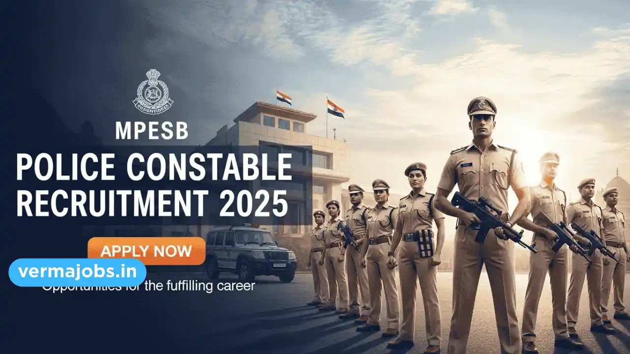 MPESB Police Constable Recruitment 2025